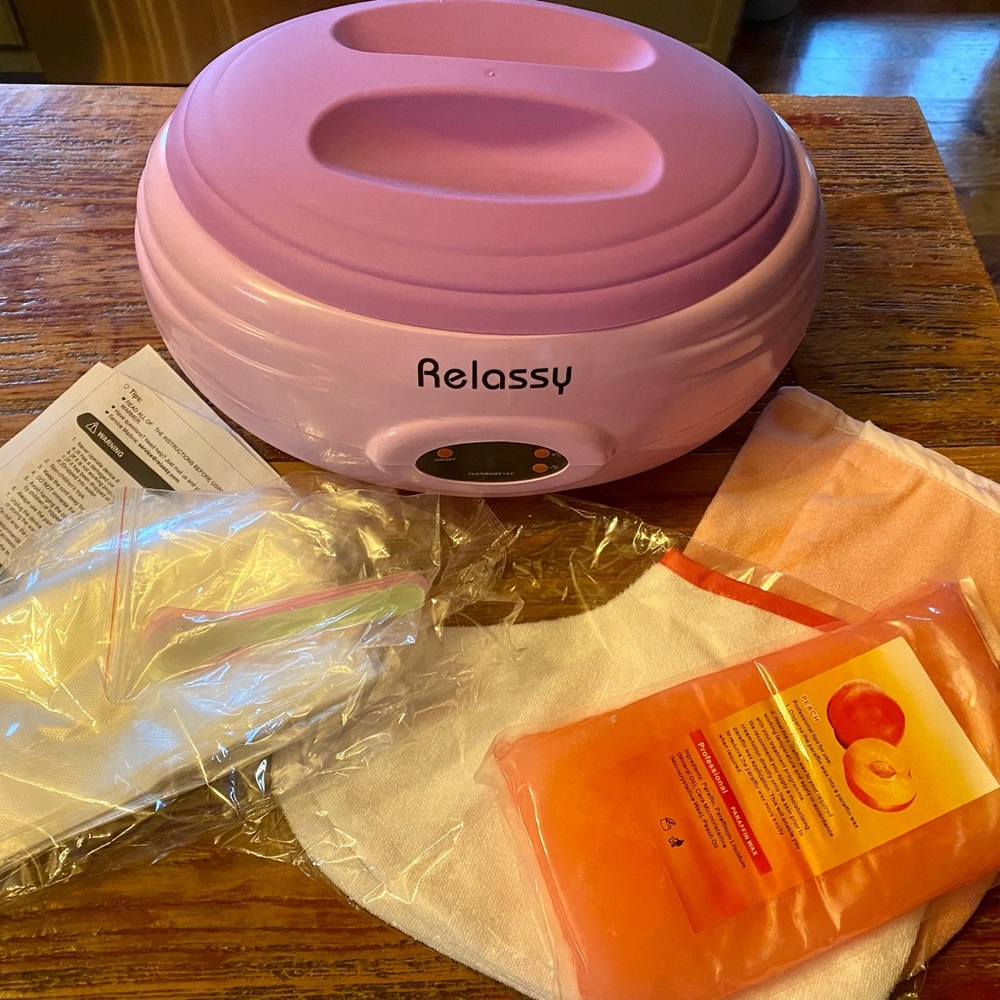 Relassy Professional Paraffin Wax Warmer Kit